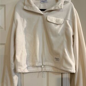 Aeropostale Cream Fleece Pullover